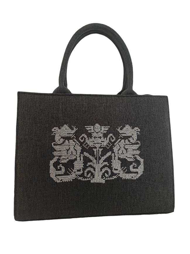 Bag Khaish Large Light  Embroidery