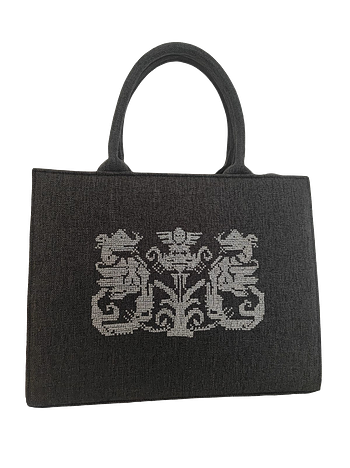 Bag Khaish Large Light  Embroidery